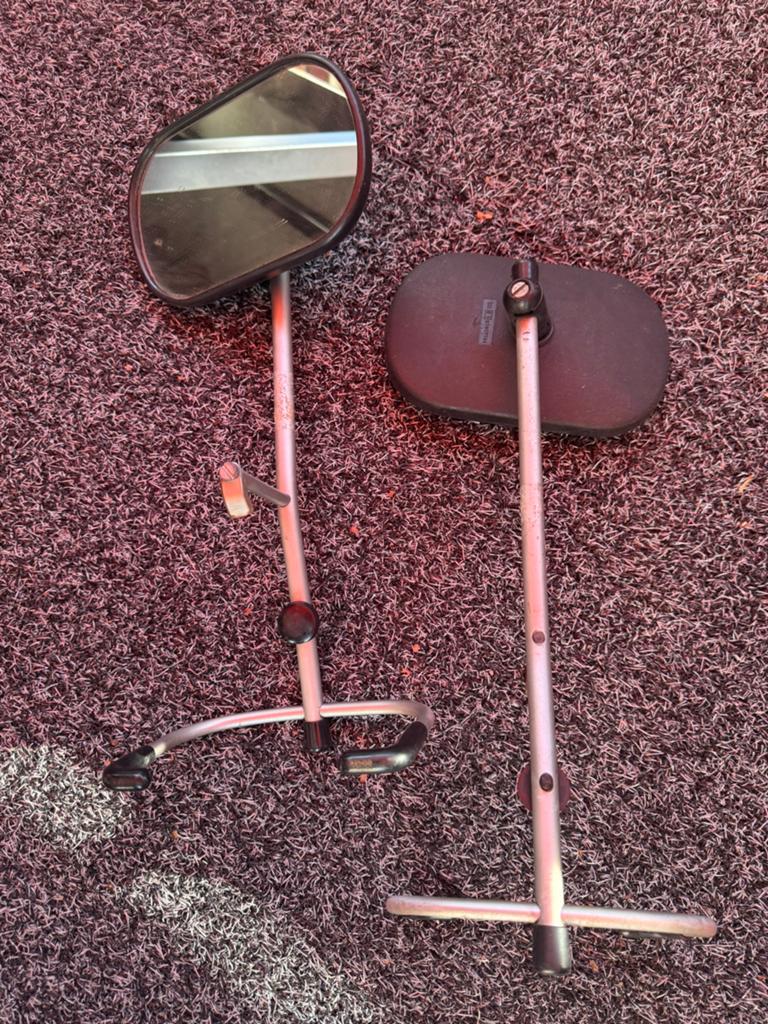 Caravan spiegels set, Auto-onderdelen, Spiegels, Ophalen, Gebruikt