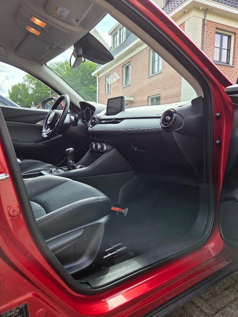 Mazda CX-3 2.0 Skyactiv-g 120pk 2019 Rood, 1998 cc, 15 km/l, 625 kg, Euro 6