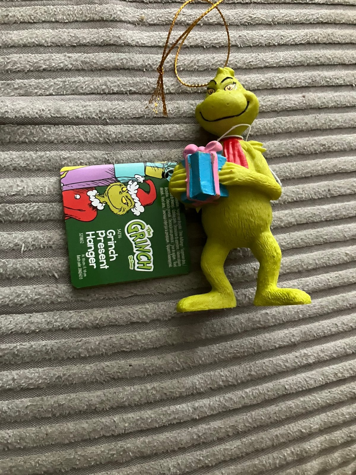 Hanger the grinch kerst, Ophalen of Verzenden, Zo goed als nieuw