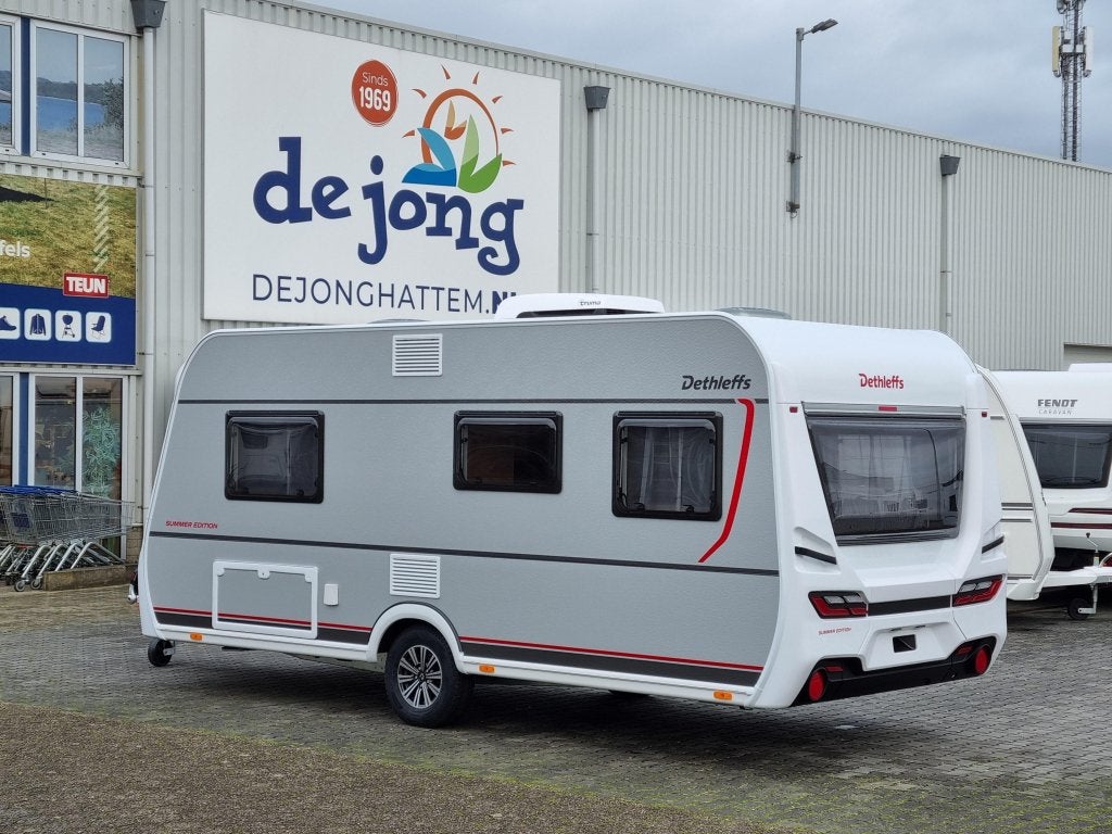 Dethleffs Summer Edition 470 FR - Dakairco -, Caravans en Kamperen, Rondzit, Bedrijf, Dethleffs, 5 tot 6 meter