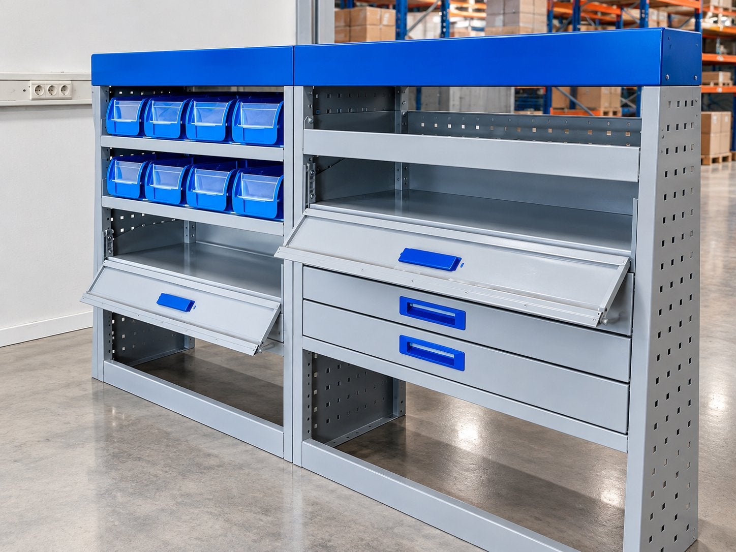 Volledig nieuw aluminium met stalen delen, Ophalen, Nieuw