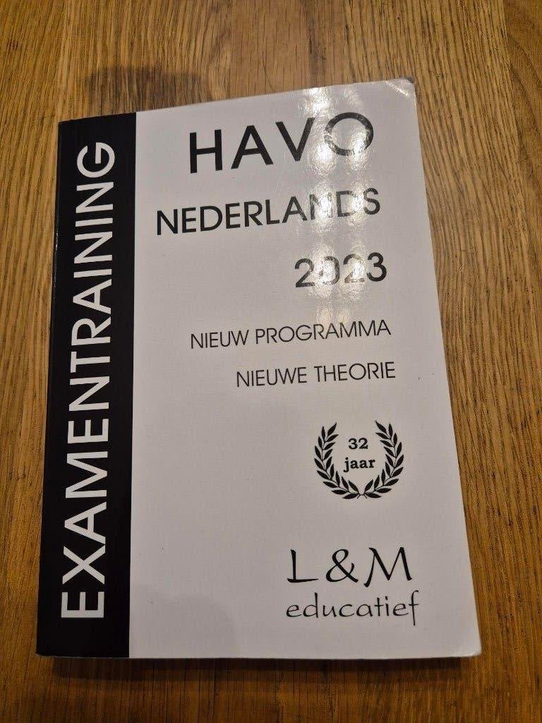 examentraining havo nederlands 2023, L &m educatief, HAVO, Nederlands, Ophalen