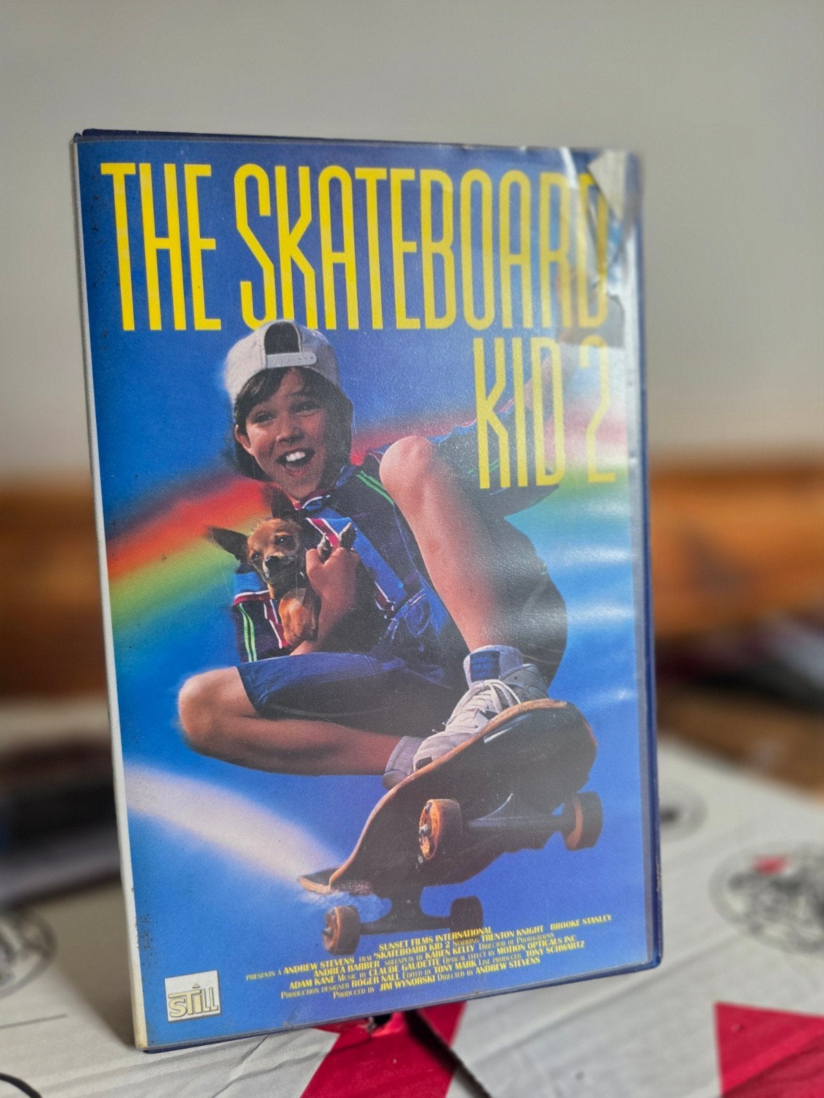 The Skateboard Kid 2 - Ex-rental VHS, Vanaf 6 jaar, Verzenden, Gebruikt