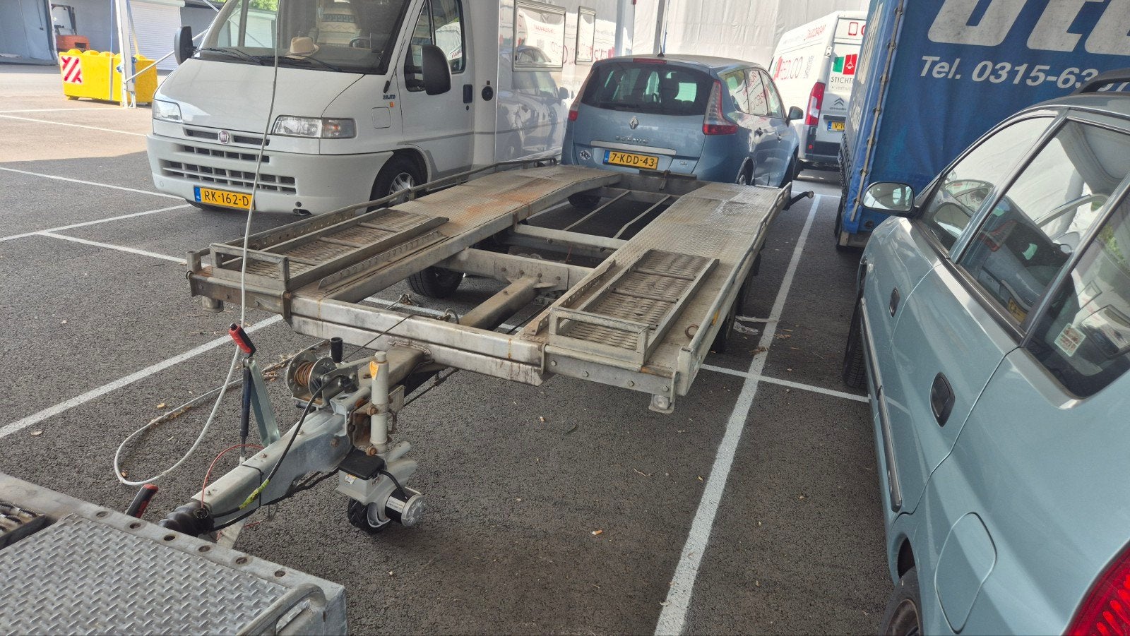 Witteveen B.V. Autotransporter 2500 kg, Auto diversen, Ophalen, Y, V, Y