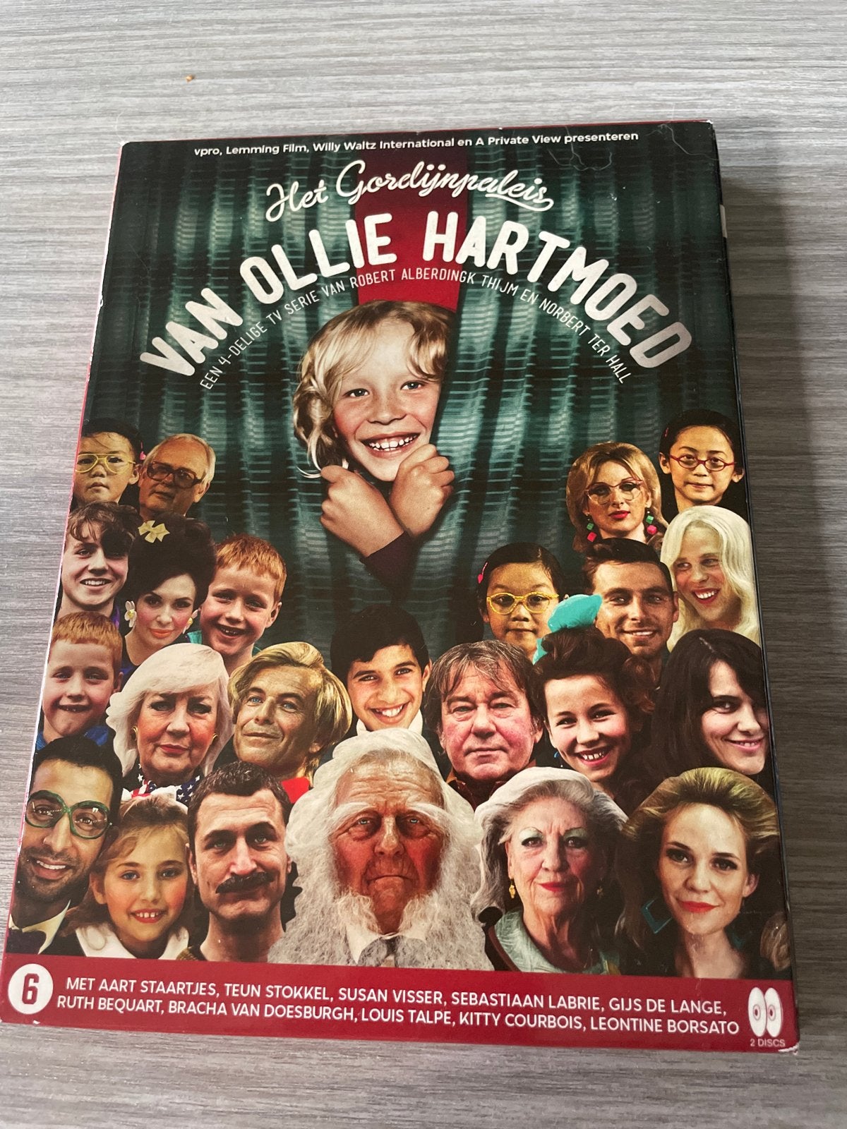 Het Gordijnpaleis van Ollie Hartmoed (2 Discs), Cd's en Dvd's, Dvd's | Tv en Series, Gebruikt, Verzenden, Overige genres, Vanaf 6 jaar