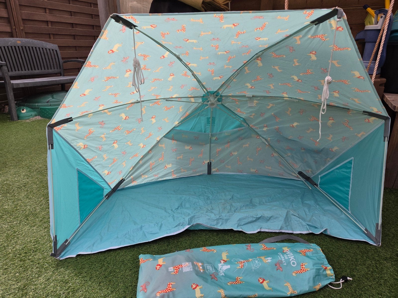 Decathlon UV-tentje / strandtentje voor kinderen, Ophalen, Zo goed als nieuw