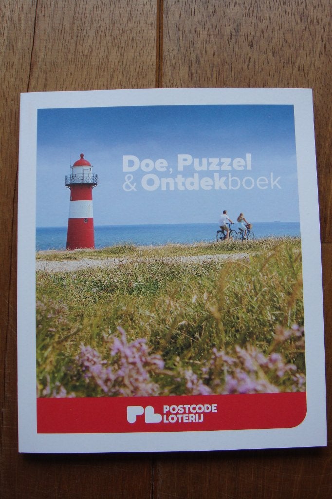 Postcode loterij doe puzzel ontdekboek NIEUW €2,95, Ophalen of Verzenden, Nieuw, Overige onderwerpen, Nationale Postcode Loterij