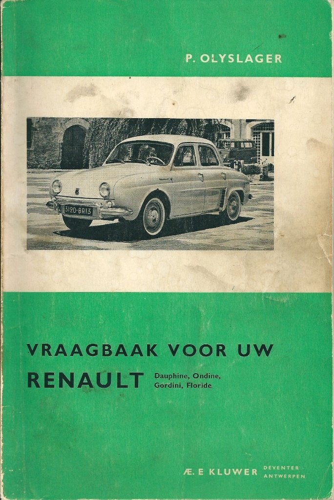 Oldtimer vraagbaak Renault Dauphine, Ophalen of Verzenden