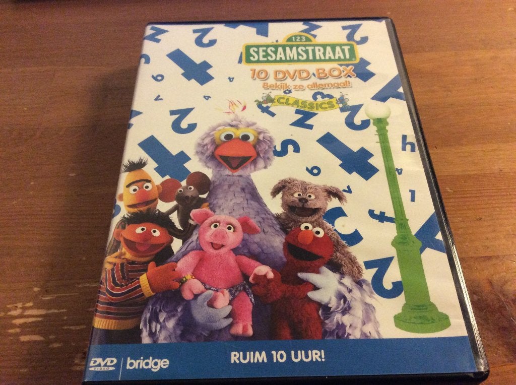 Sesamstraat classics. 10-dvd box, gebruikt, Cd's en Dvd's, Dvd's | Kinderen en Jeugd, Gebruikt, Verzamelbox, Poppen, Alle leeftijden