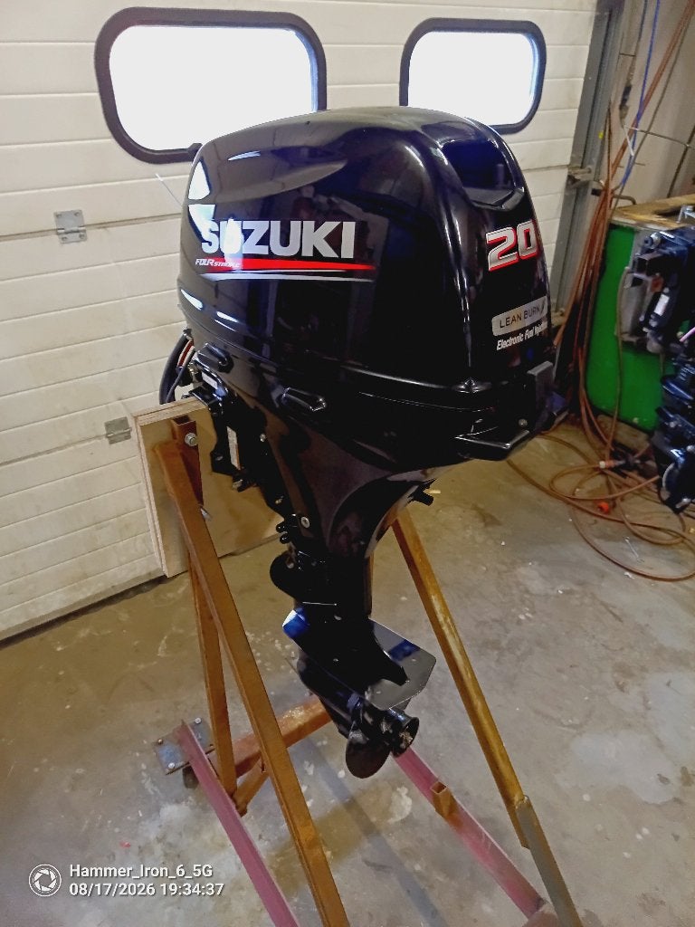 Suzuki 20 pk buitenboordmotor | Top staat |Afstandsbediening, Watersport en Boten, Ophalen, 10 tot 30 pk, Viertaktmotor, Zo goed als nieuw