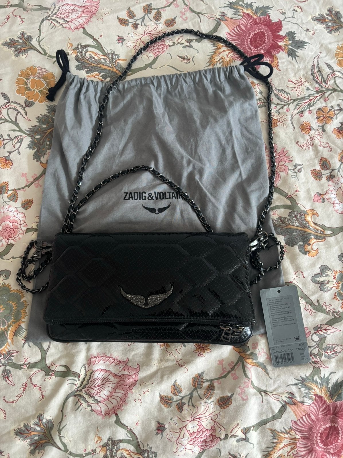 zadig & voltaire tas, Sieraden, Tassen en Uiterlijk, Tassen | Damestassen, Ophalen, Zo goed als nieuw
