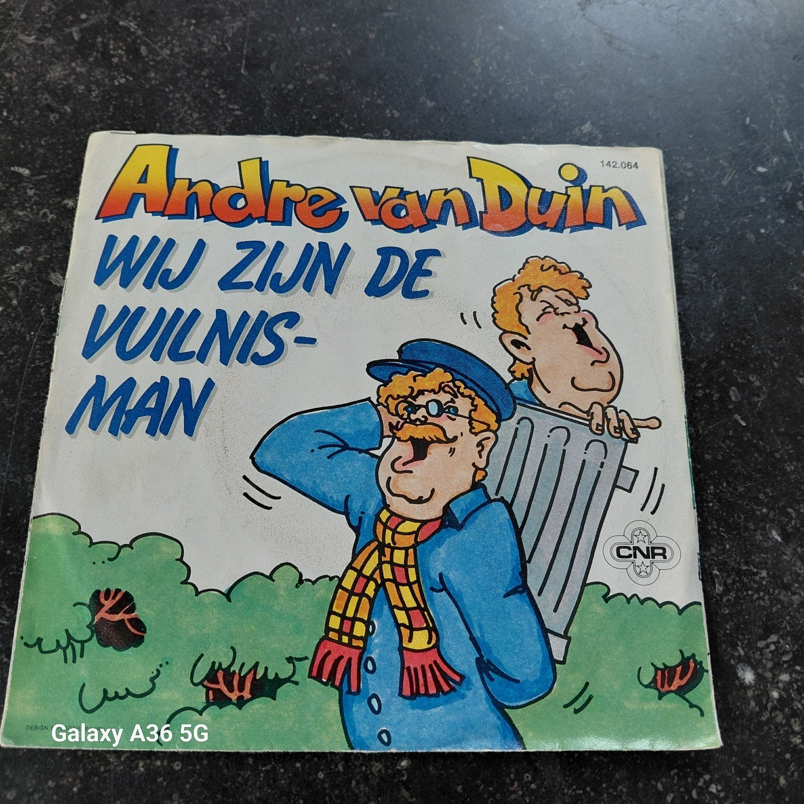 André van Duin - Wij Zijn De Vuilnisman (Vinyl Single), Ophalen of Verzenden, Gebruikt, Overige formaten