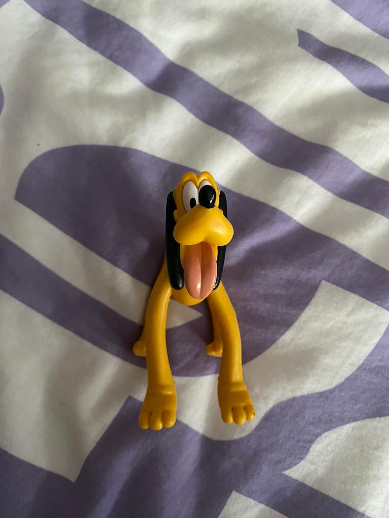 Pluto beeldje Disney, Verzamelen, Disney, Ophalen of Verzenden, Goofy of Pluto, Gebruikt