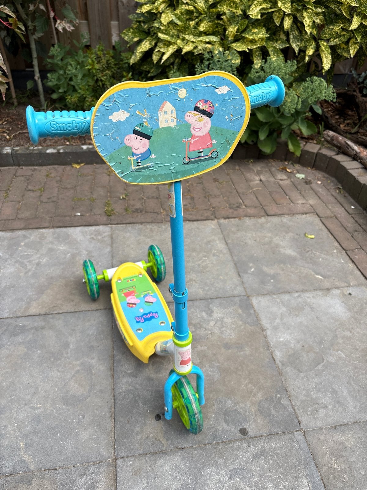 Peppa Pig driewieler step - veel gebruikt, Fietsen en Brommers, Steps, Ophalen, Gebruikt, Gewone step