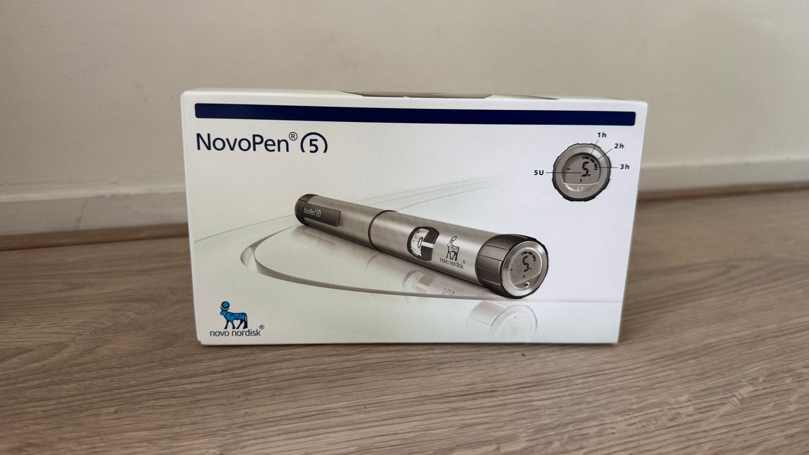 NovoPen 5 grijs, Ophalen