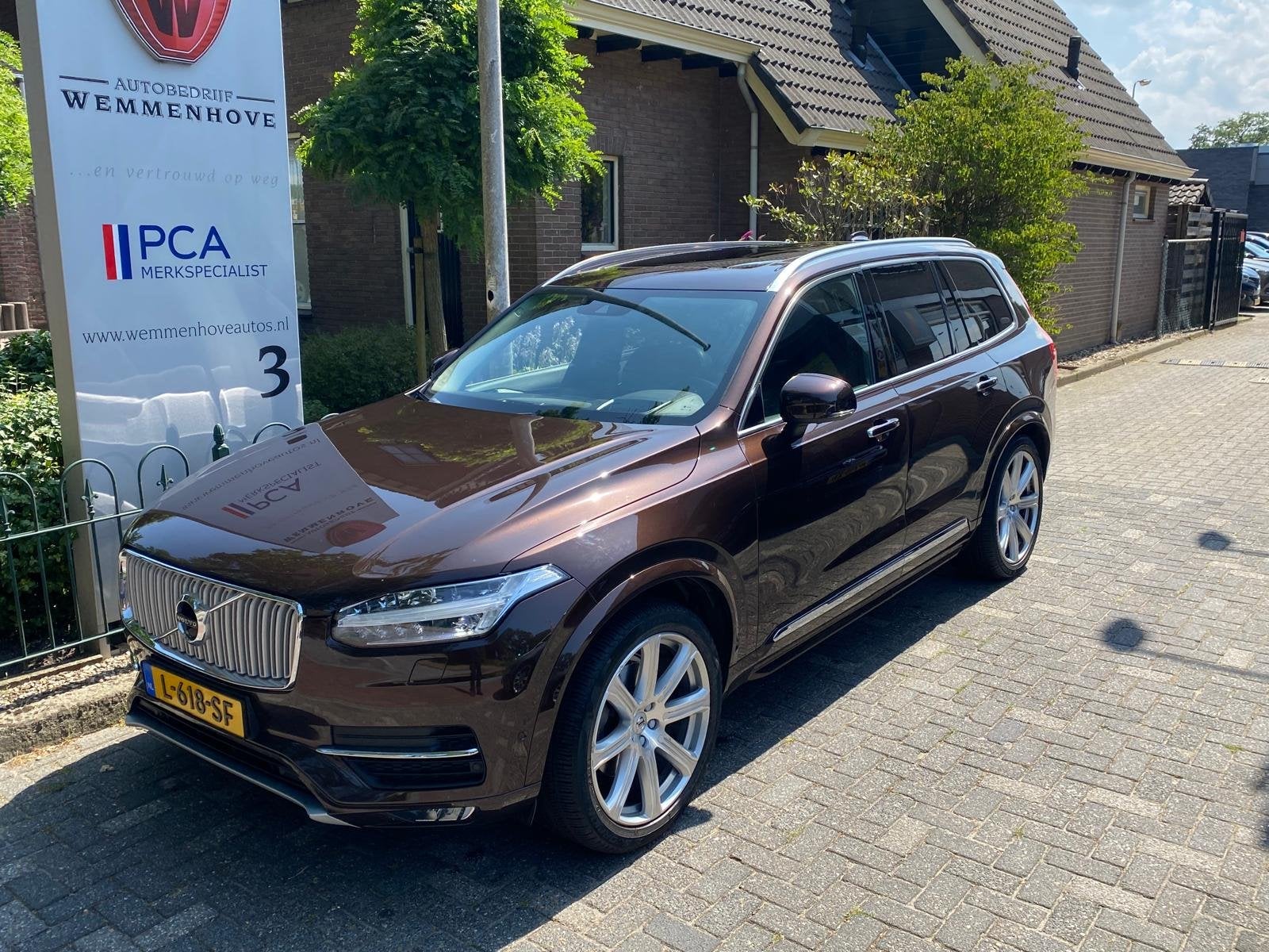Volvo XC90 2.0 D5 AWD Inscription (bj 2017, automaat), 12 maanden, Gebruikt, 4 cilinders, 7 stoelen