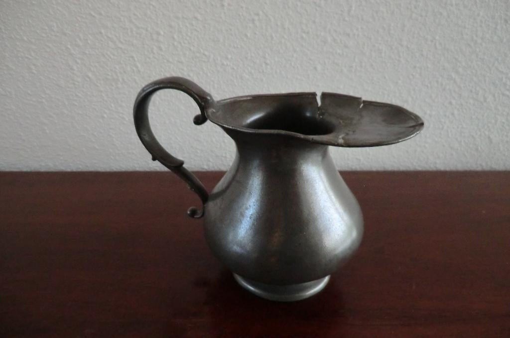 tinnen kannetje - Broadhead & Atkin Sheffield -uit 1834-1853, Antiek en Kunst, Antiek | Tin, Ophalen of Verzenden