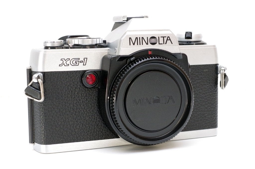 Minolta XG-1 body 35mm film MD-mount SLR + nieuwe batterijen, Verzenden, Zo goed als nieuw, Spiegelreflex, Minolta
