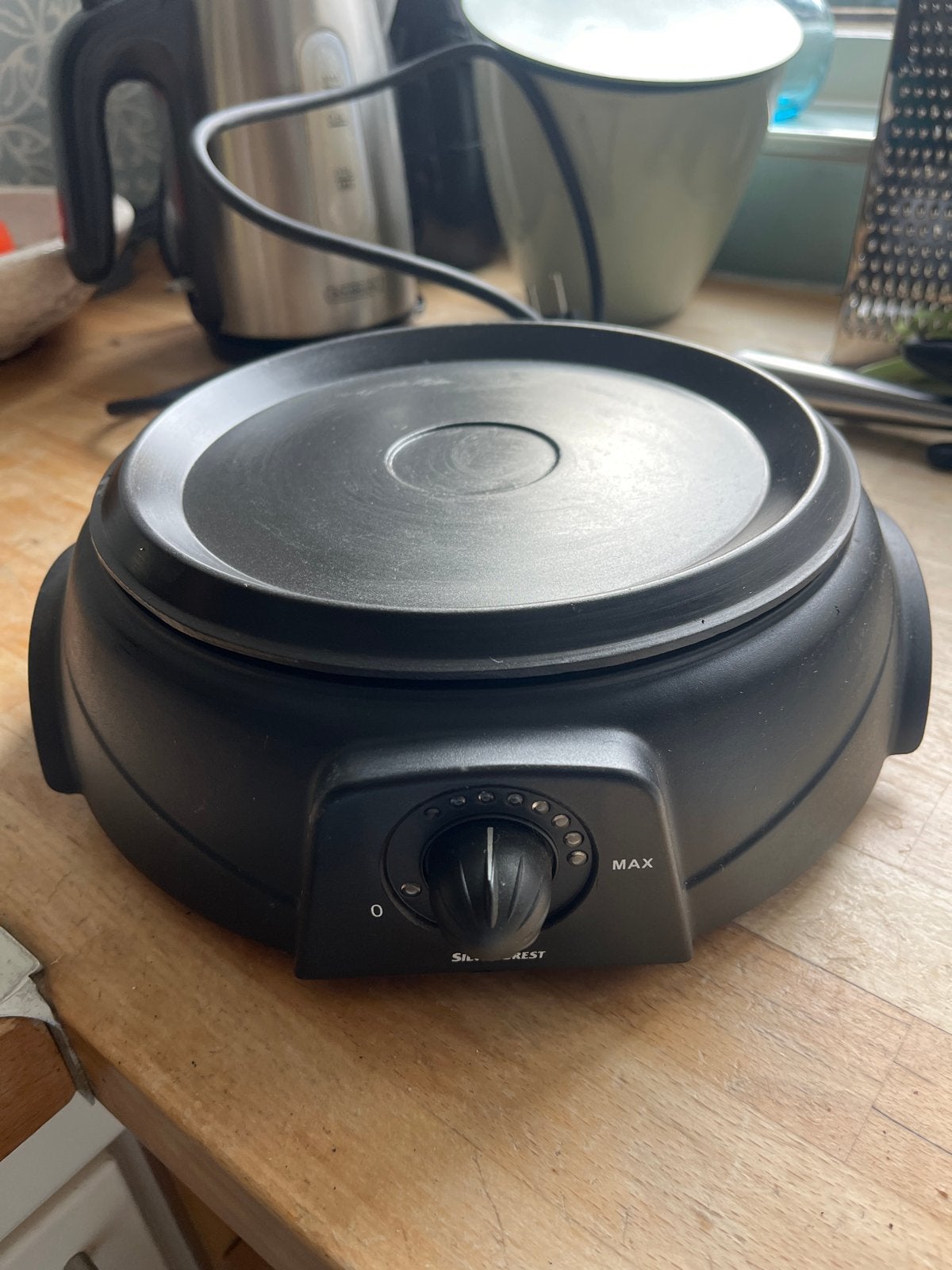 Silvercrest voedselwarmer / crêpes maker, Ophalen of Verzenden, Gebruikt