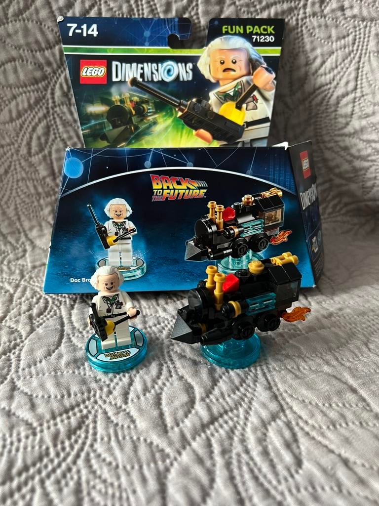 Lego dimensions 71230 Doc Brown met doos, Avontuur en Actie, 2 spelers, Ophalen of Verzenden, Zo goed als nieuw