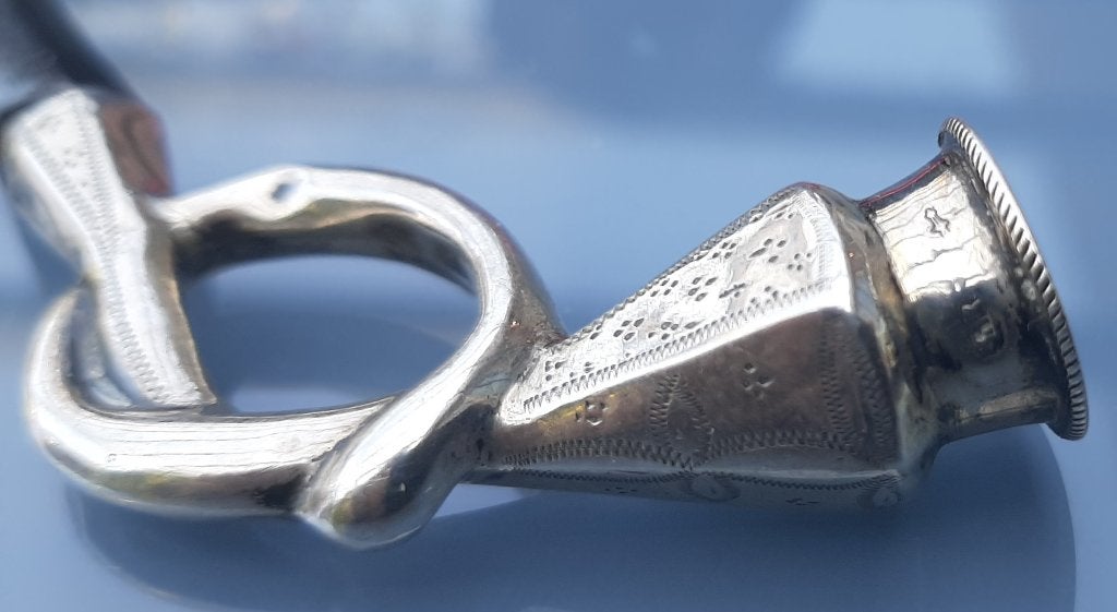 zilver burgermeester pijpje { bruidegomspijpje }, Antiek en Kunst, Ophalen of Verzenden, Zilver