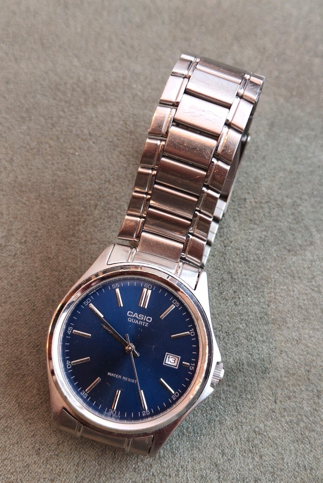 Gebruikte Casio horloge, Ophalen of Verzenden, Gebruikt, Zwart, IOS