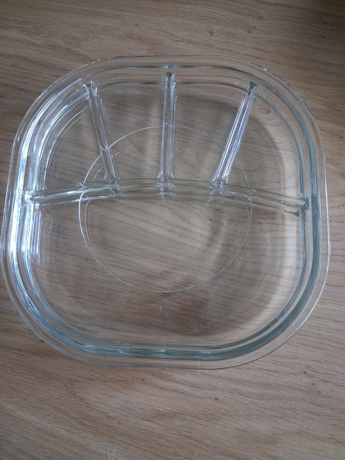Fondueborden glas Joe Colombo jaren 70, Huis en Inrichting, Ophalen of Verzenden, Zo goed als nieuw, Glas