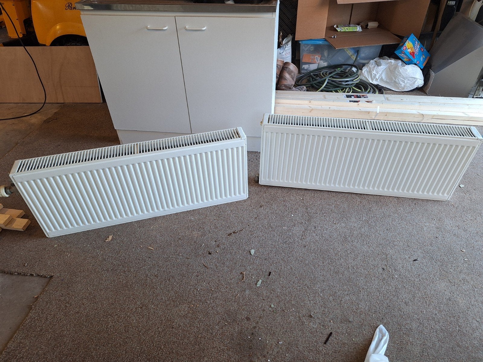 Diverse radiatoren, gebruikt, verschillende maten, Ophalen, 30 tot 80 cm, Gebruikt, Radiator