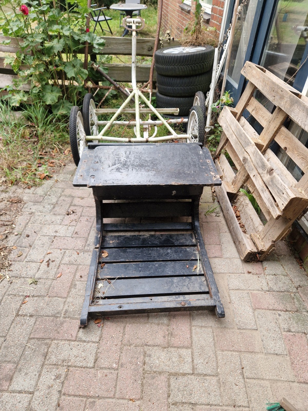 Verweij ponykarretje, Dieren en Toebehoren, Ophalen, Gebruikt, Overige disciplines