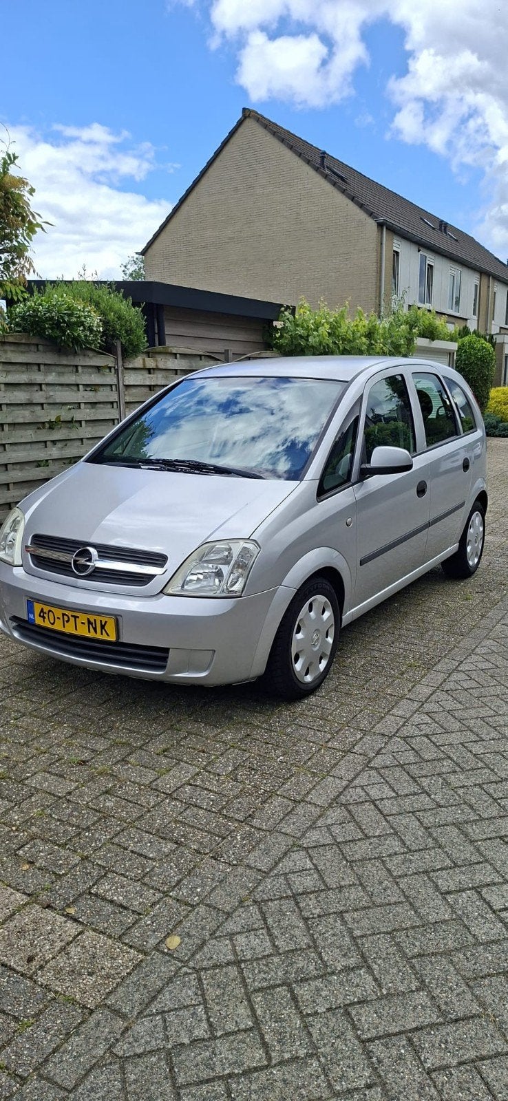 Opel Meriva 1.6 2005 2004 Airco IJSKOUD| Nieuwe APK!!!, Auto's, Renault, Voorwielaandrijving, Handgeschakeld, Blauw, Onderhoudsboekje