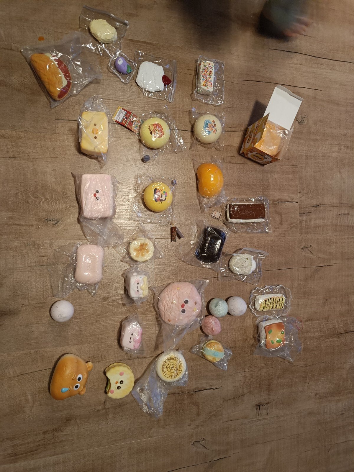 Grote collectie squishies, 30 st. nieuw en zo goed als nie, Ophalen of Verzenden, Zo goed als nieuw, Jongen of Meisje