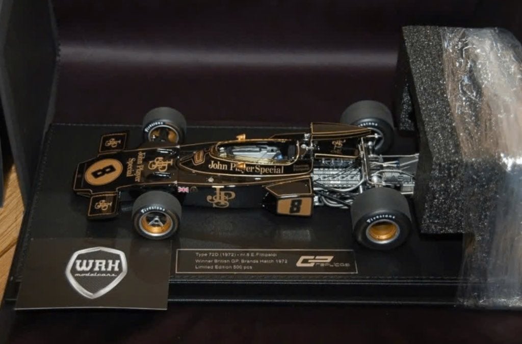 LOTUS 72D F1 FITIPALDI JPS livery #8 GP replicas !TOP! WRH, Verzenden, Zo goed als nieuw, Auto, Overige merken