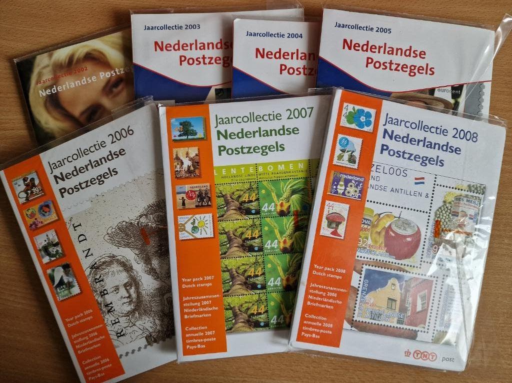 Jaarcollecties 2002 t/m 2008 nominaal €306,23 NU -55%, Ophalen of Verzenden, Nederland