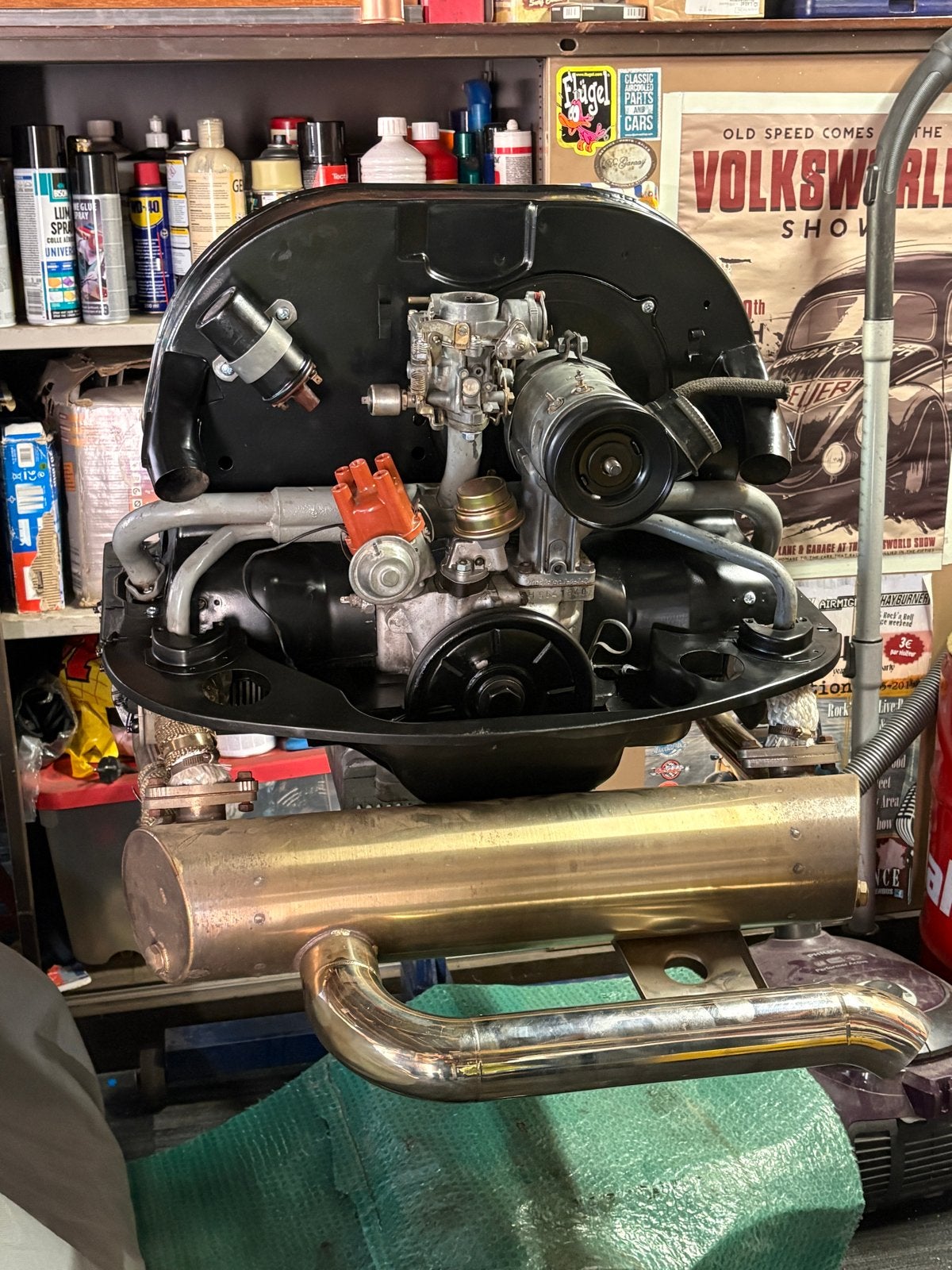 Vintage Speed RVS Extreme Lowered uitlaat Kever/Karmann Ghia, Ophalen of Verzenden, Gebruikt, Volkswagen