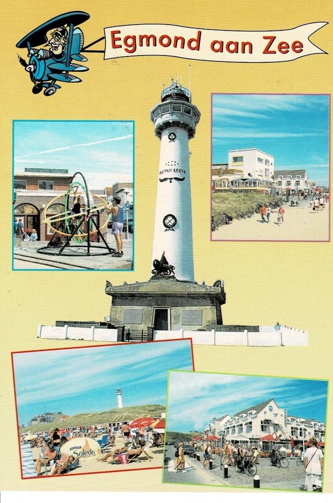 Egmond aan Zee, Ophalen of Verzenden, Gelopen, Noord-Holland