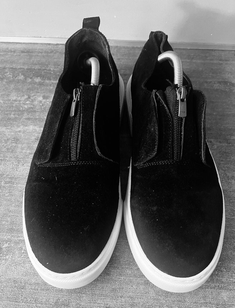 Martin Valen.  Zwarte leren sneakers. Mt 45., Zwart, Martin Valen, Nieuw, Ophalen of Verzenden