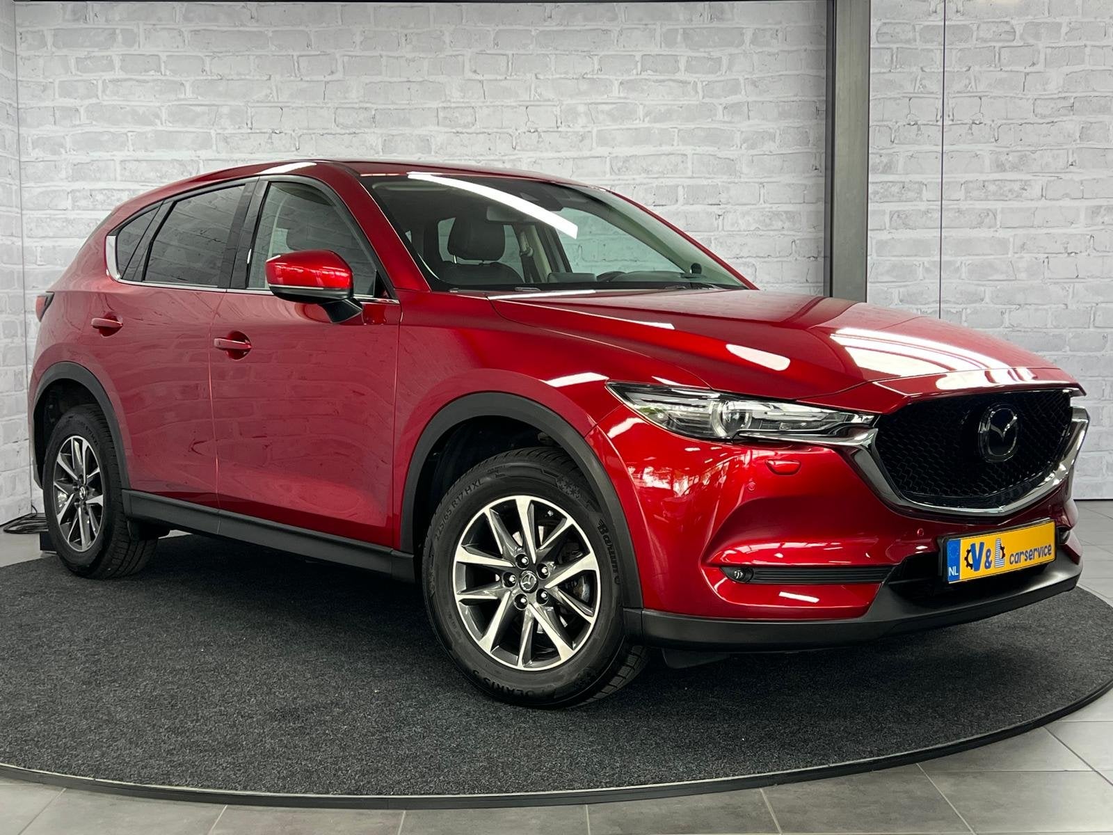 Mazda CX-5 2.5 4WD SkyActiv-G 194 Luxury Pano HUD Trekhaak B, Auto's, Gebruikt, 4 cilinders, 2000 kg, Automatische klimaatregeling