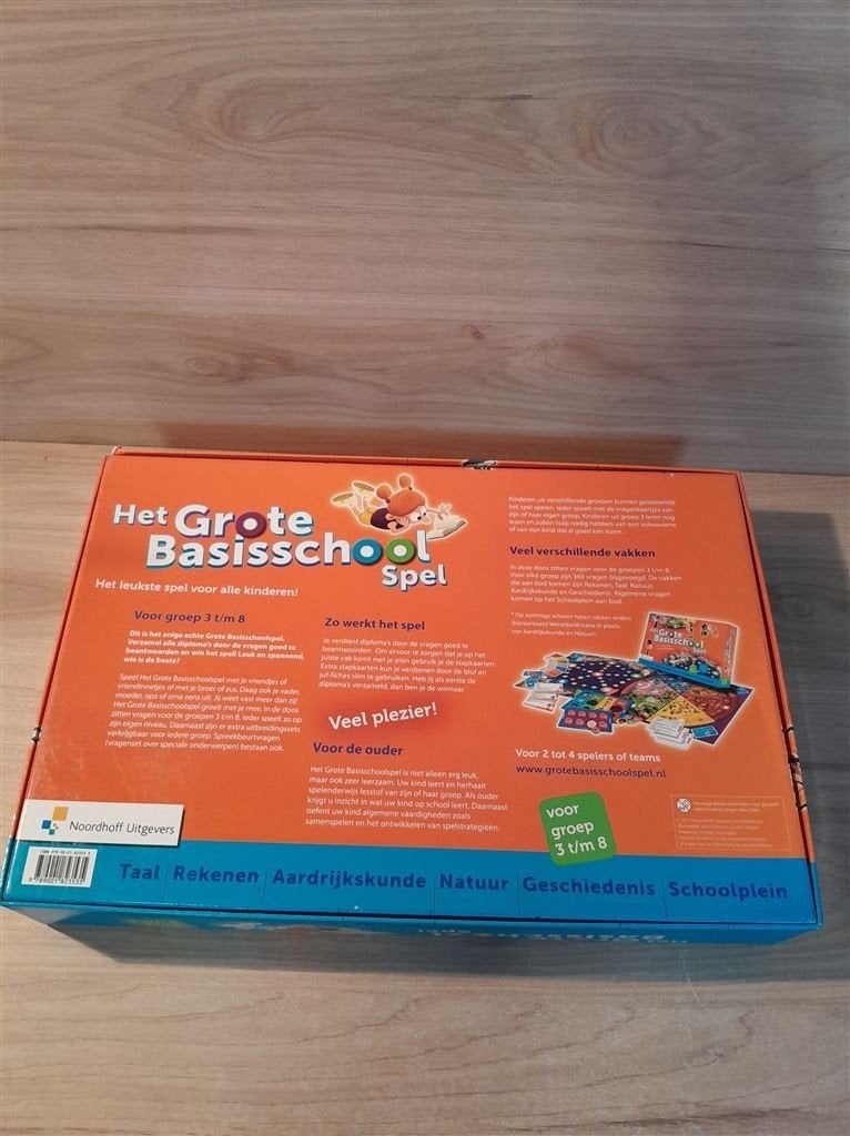 het grote basisschoolspel - s6093, Verzenden, Zo goed als nieuw