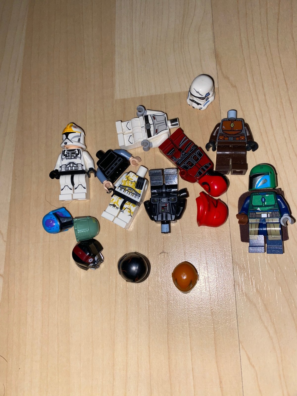 Lego star wars minifigs, Verzenden, Gebruikt