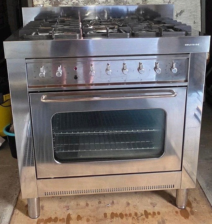 Bosch Solitaire SHO 905 A Fornuis met Oven, Hete lucht, 60 cm of meer, Ophalen of Verzenden, Zo goed als nieuw