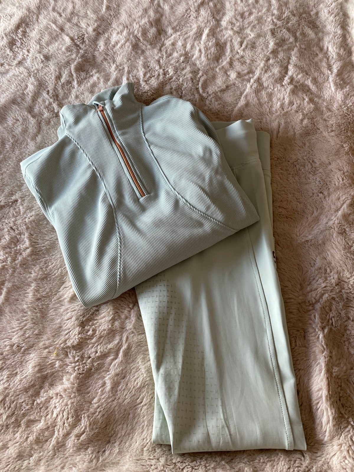 Paardrij broek legging net shirt mint groet 38/m Quur, Dieren en Toebehoren, Ophalen of Verzenden, Zo goed als nieuw, Dressuur