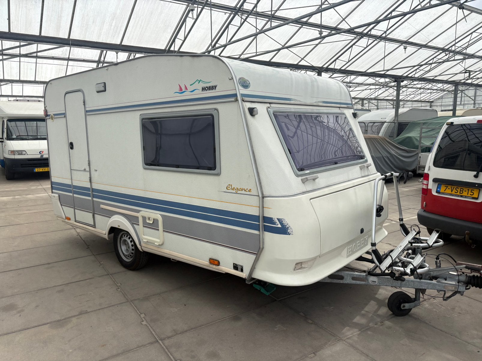 Hobby Elegance caravan, Rondzit, Hobby, Bedrijf, Tot en met 4