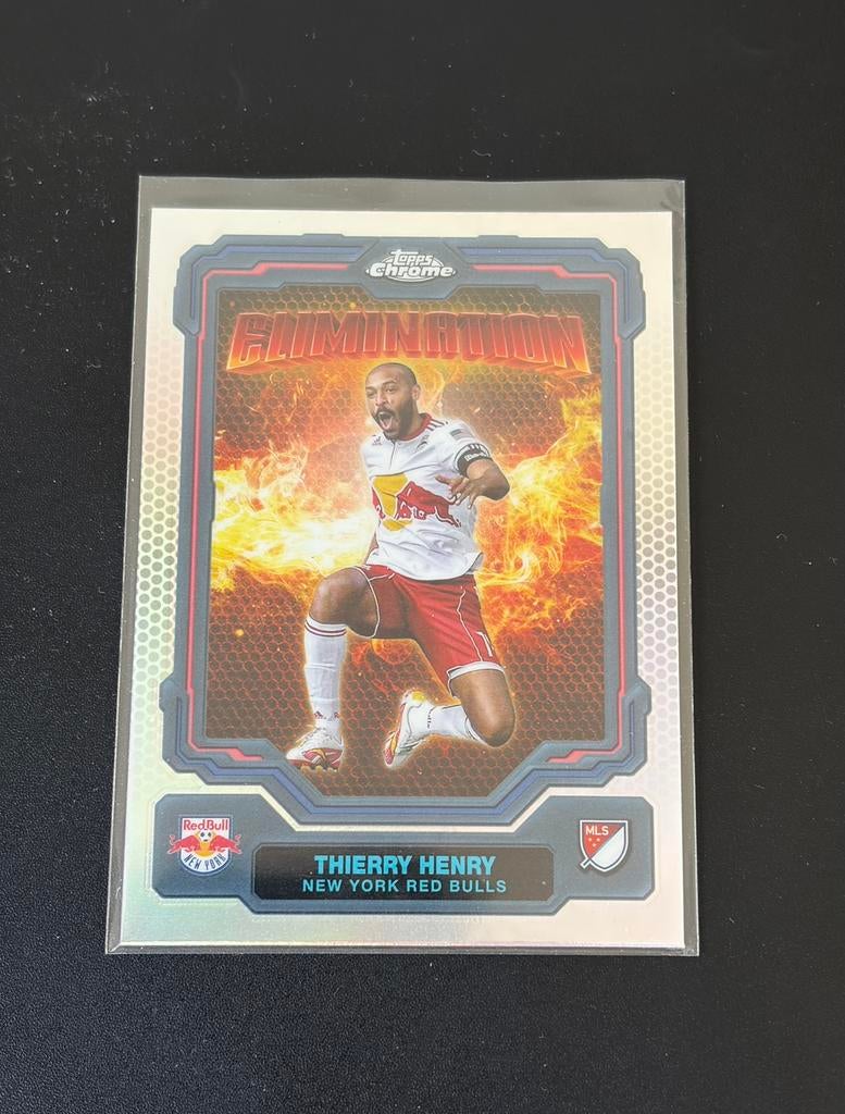 Topps - New York Red Bulls - Thierry Henry, Verzenden, Zo goed als nieuw, Buitenlandse clubs, Spelerskaart
