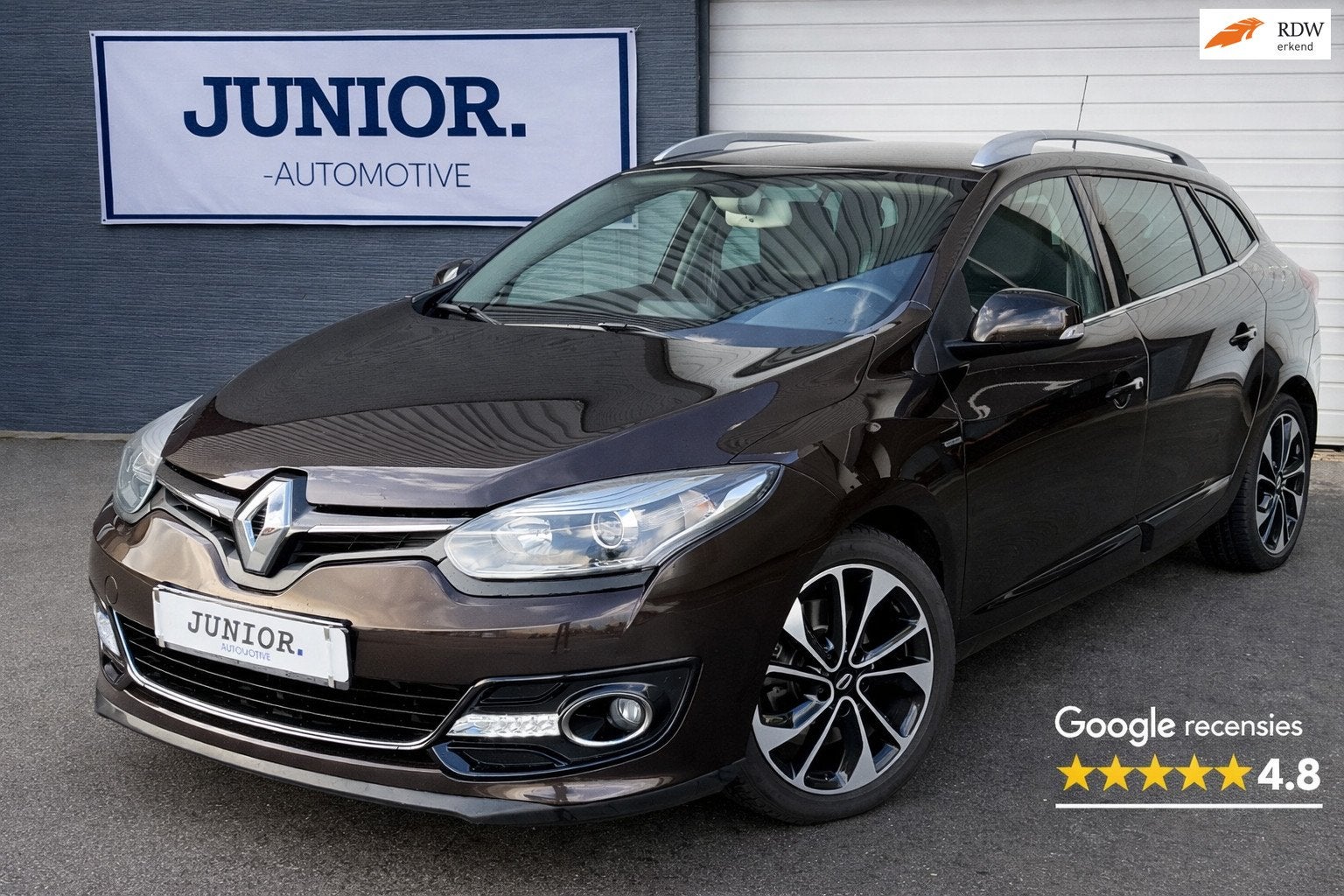 Renault Mégane Estate 1.2 TCe GT-Line BOSE/NAVI/KETTINGVV/C, Voorwielaandrijving, Euro 5, Gebruikt, Zwart
