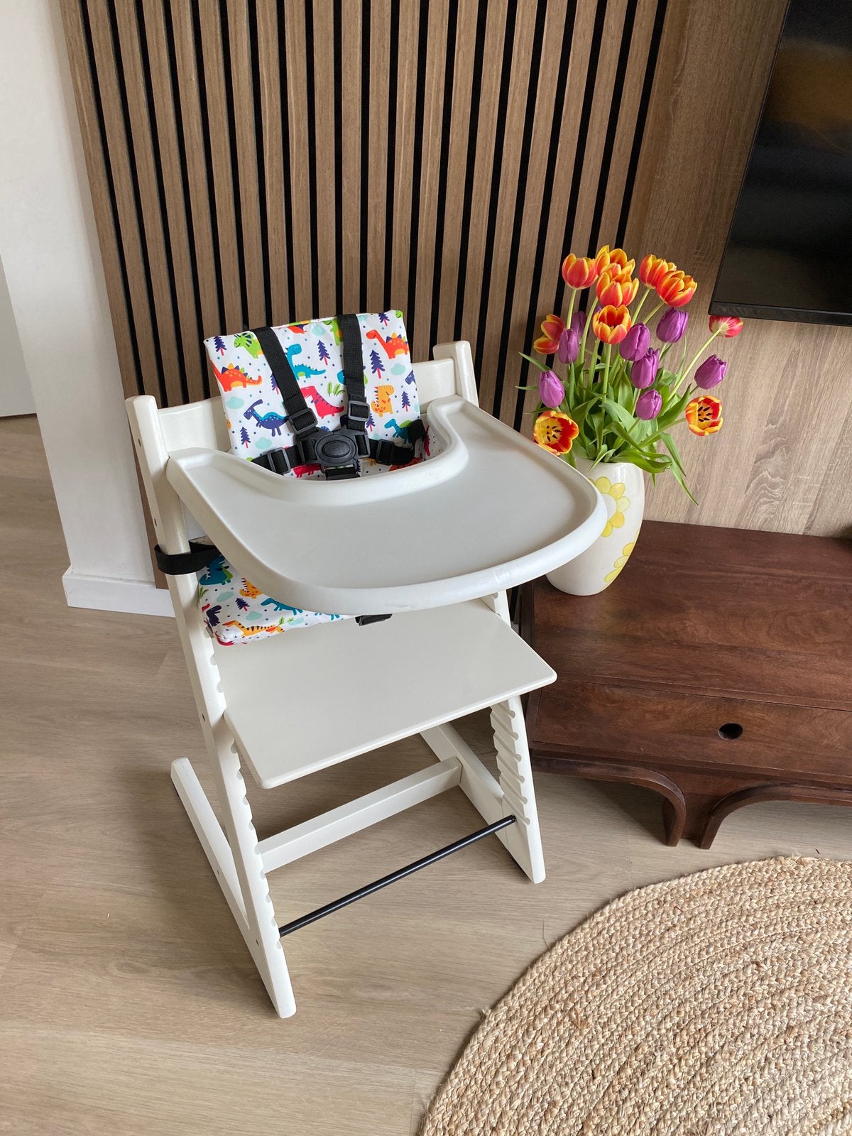 Riem voor kinderstoel stokke tripp trapp - Tuigje, Ophalen of Verzenden, Nieuw, Meegroeistoel, Gordel(s)