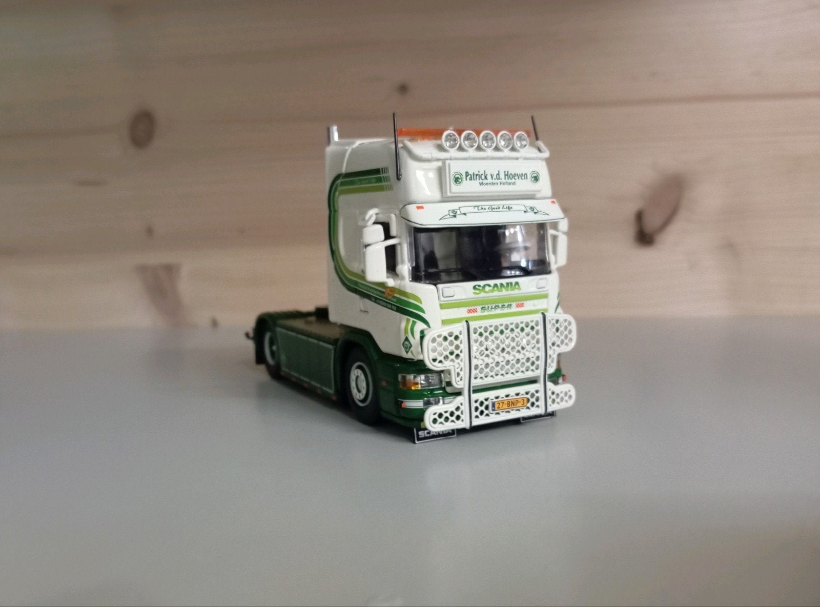 Scania 4 serie Patrick vd Hoeven Tekno, Hobby en Vrije tijd, Modelauto's | 1:50, Ophalen of Verzenden, Nieuw, Bus of Vrachtwagen
