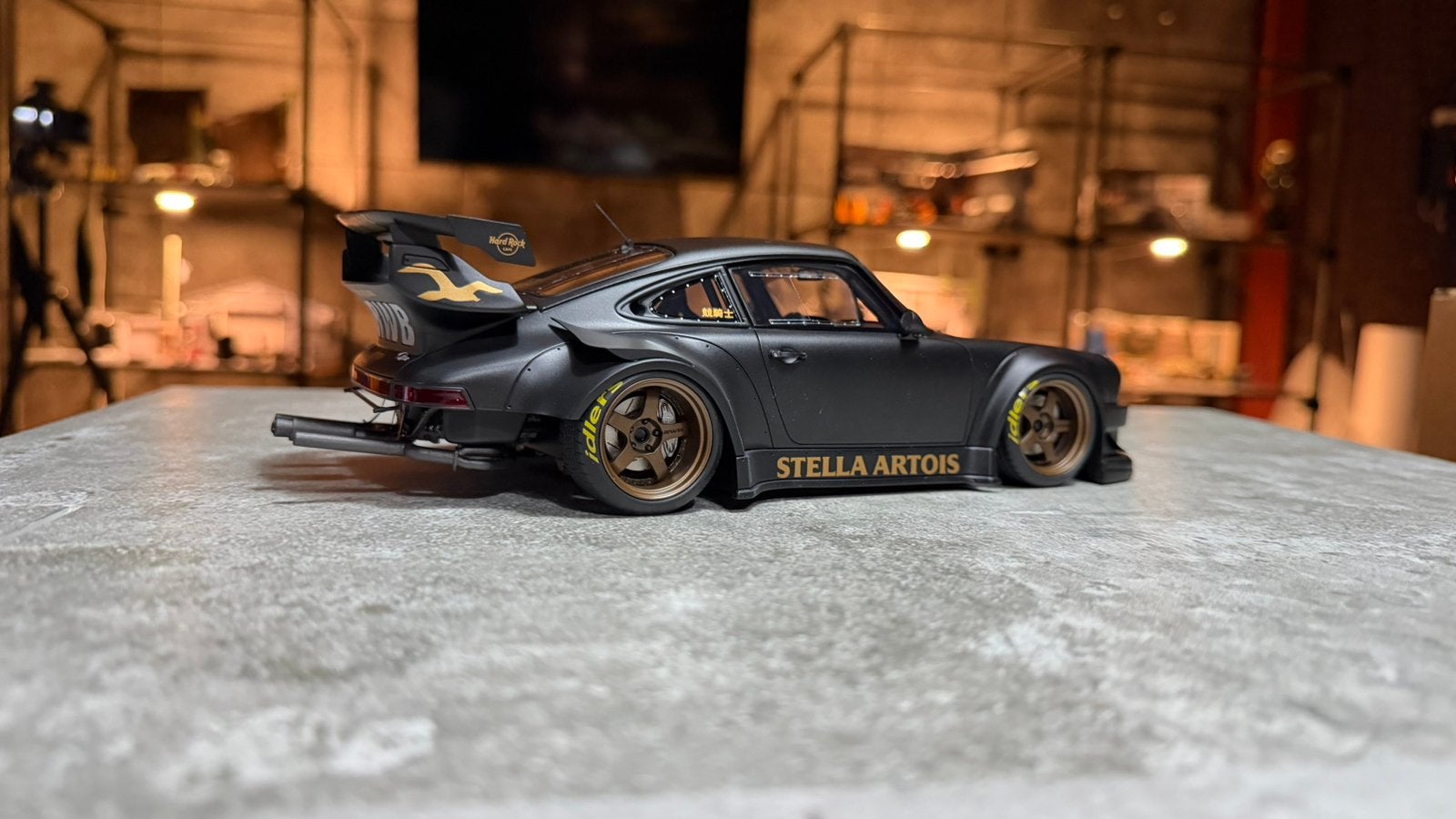 Ignition Model IG3695 RWB 930 Matte Black 1:18, Hobby en Vrije tijd, Modelauto's | 1:18, Ophalen of Verzenden, Nieuw, Overige merken