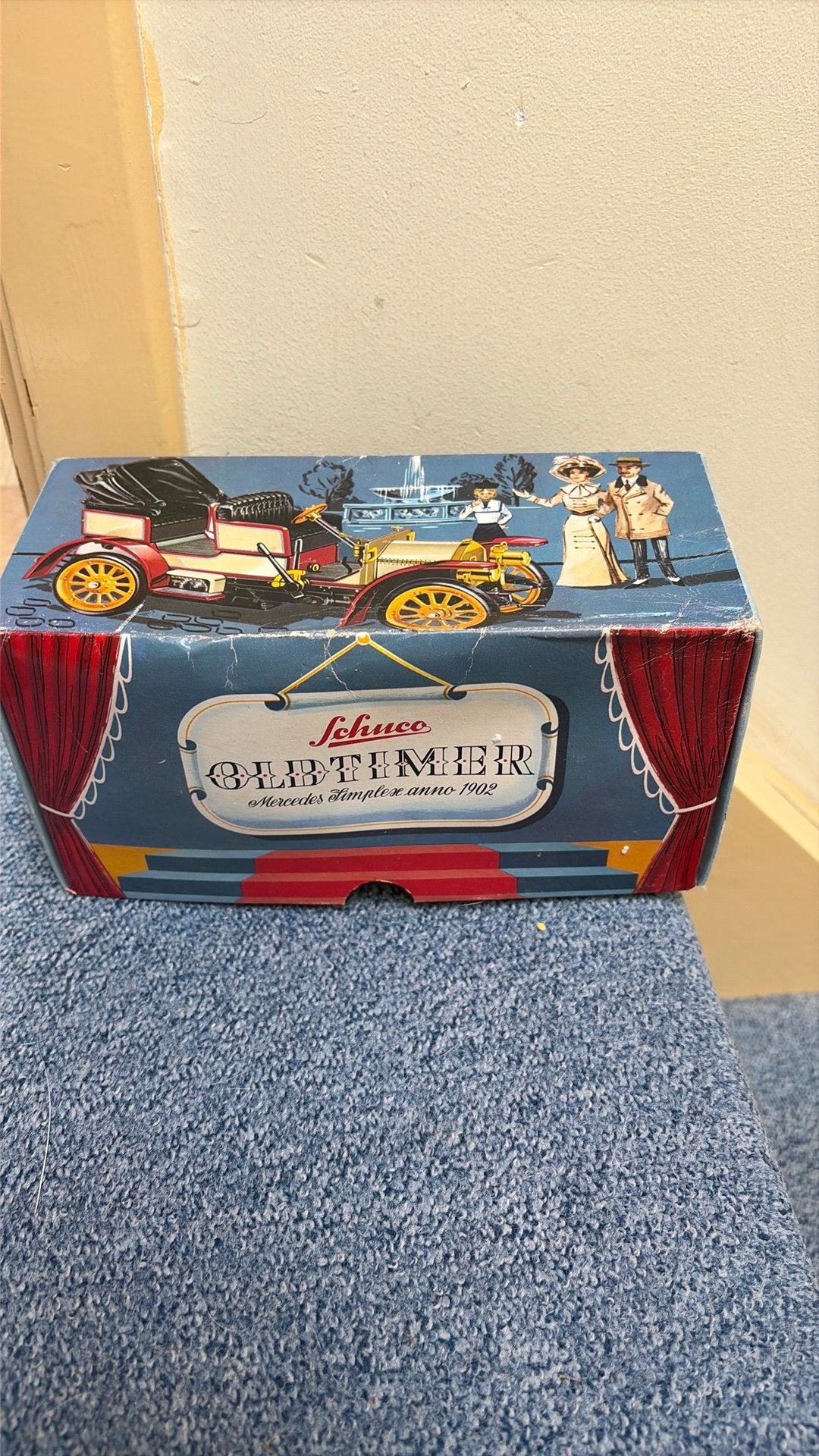 Schuco 1239 oldtimer mercedes Simplex 1902, Ophalen of Verzenden, Gebruikt