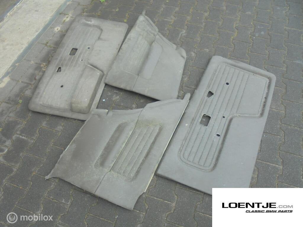 set deurpanelen bmw e30 2 deurs 325i 320i 318i 316i etc, Auto-onderdelen, Interieur en Bekleding, Gebruikt, Ophalen of Verzenden