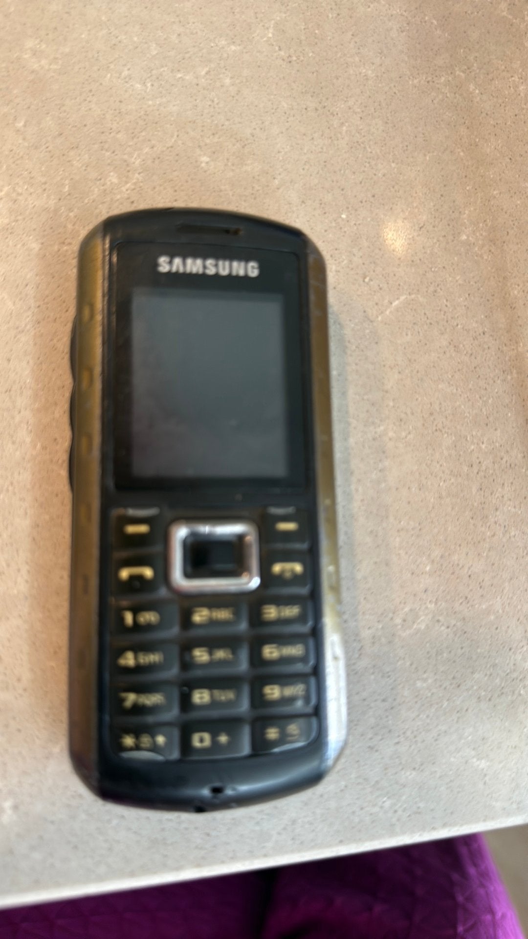 Samsung SGH-M110 Solid/vintage telefoon/retro/ongetest, Overige modellen, Geen camera, Zwart, Overige systemen